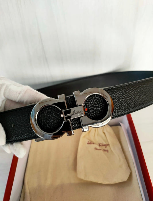 F Black belt with Charcoal Thick Buckle preorder