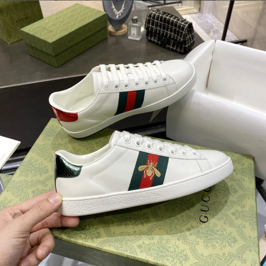 White G Bee Sneakers preorder