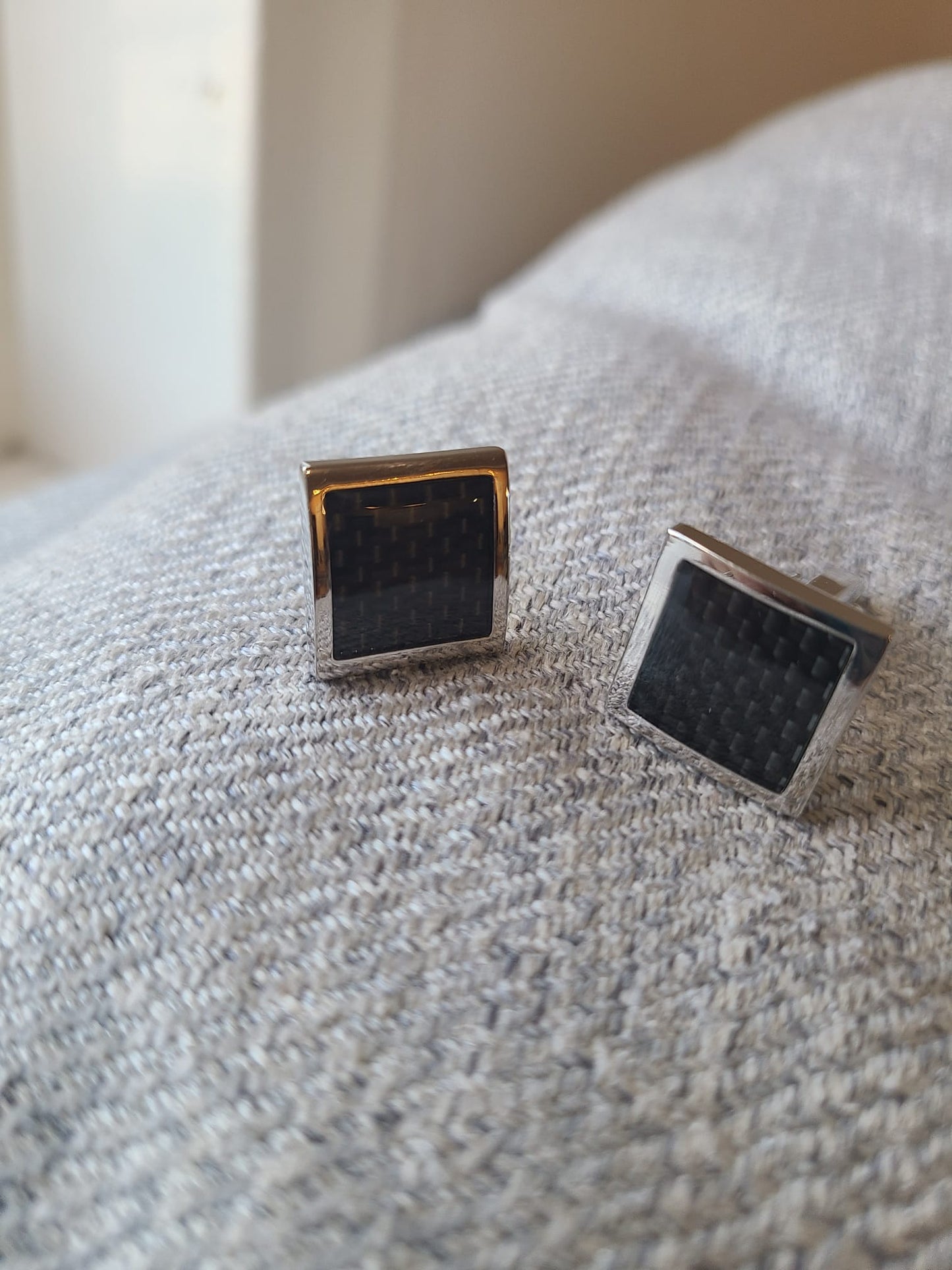 Black Brick Cufflinks