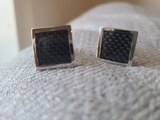 Black Brick Cufflinks