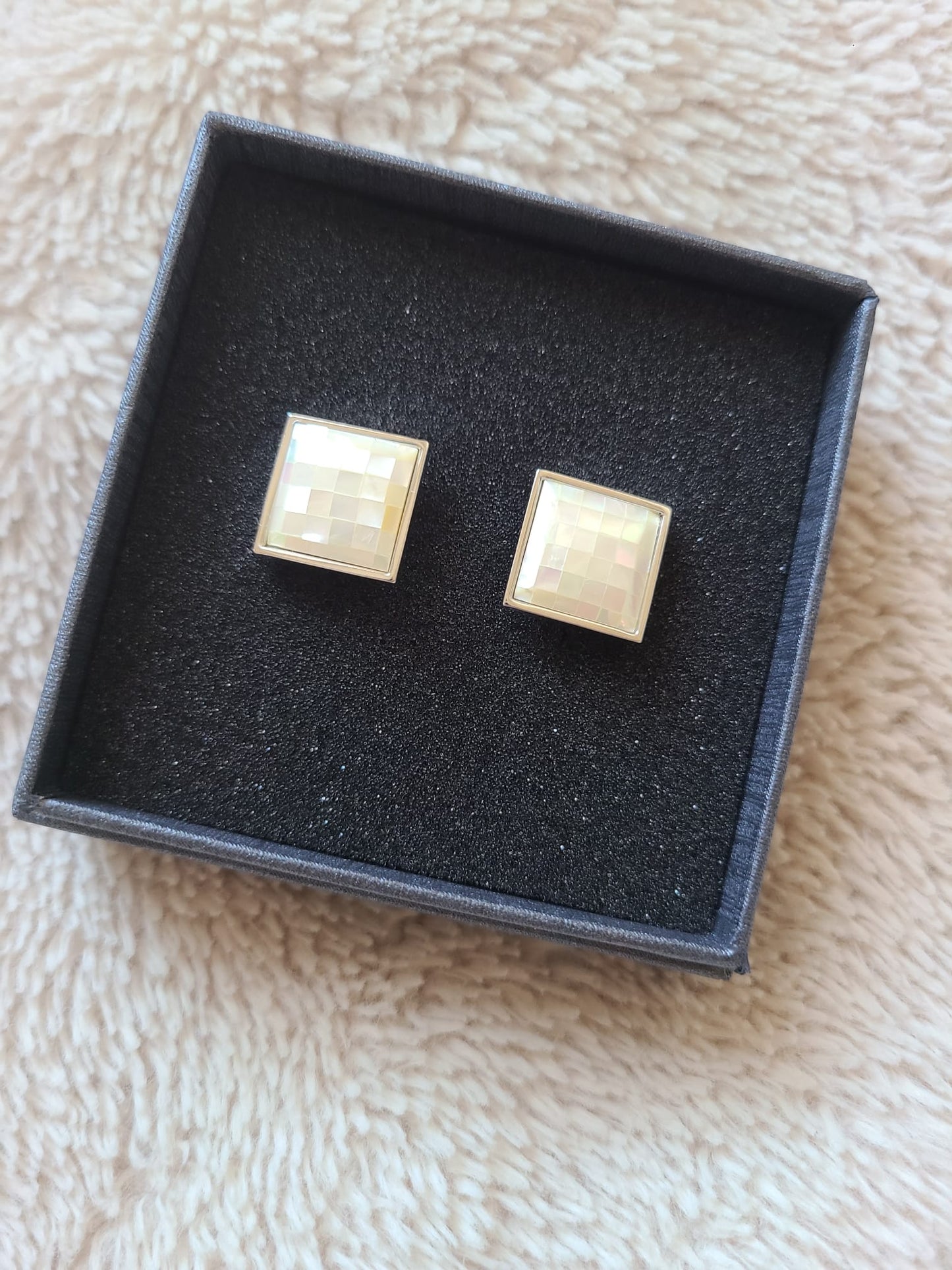 Shine Tile Cufflinks