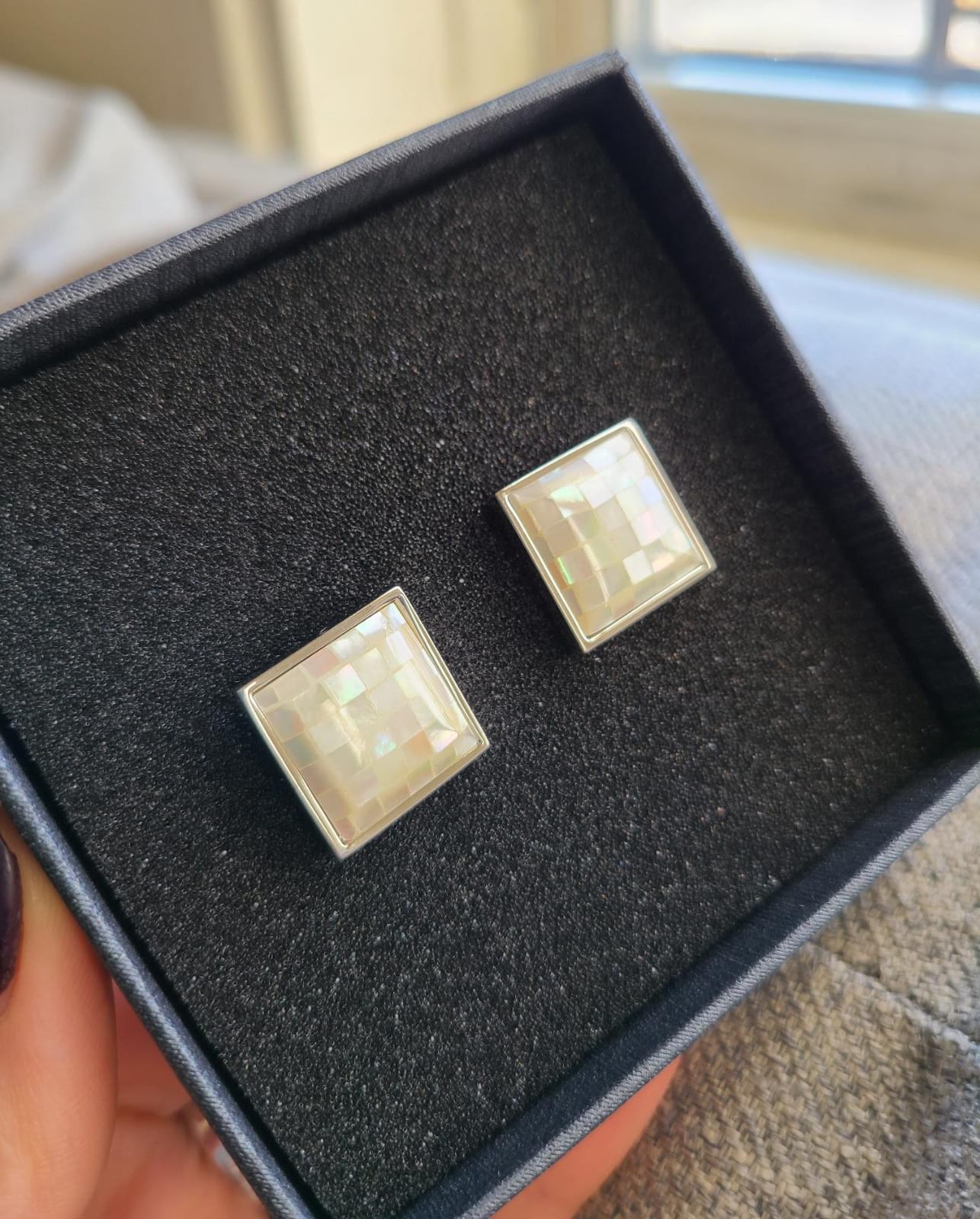 Shine Tile Cufflinks