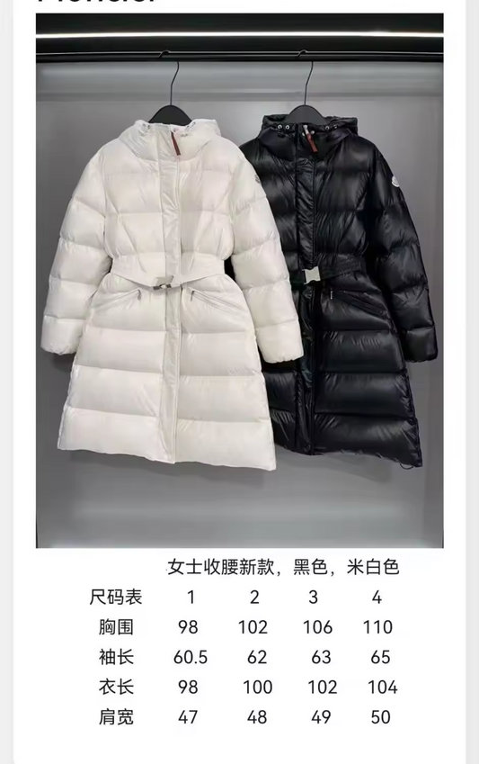 Long M down women's coat preorder