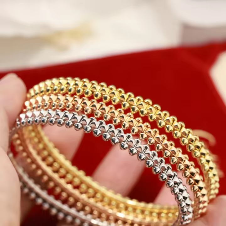 Crush bangle gold plated 3 colors