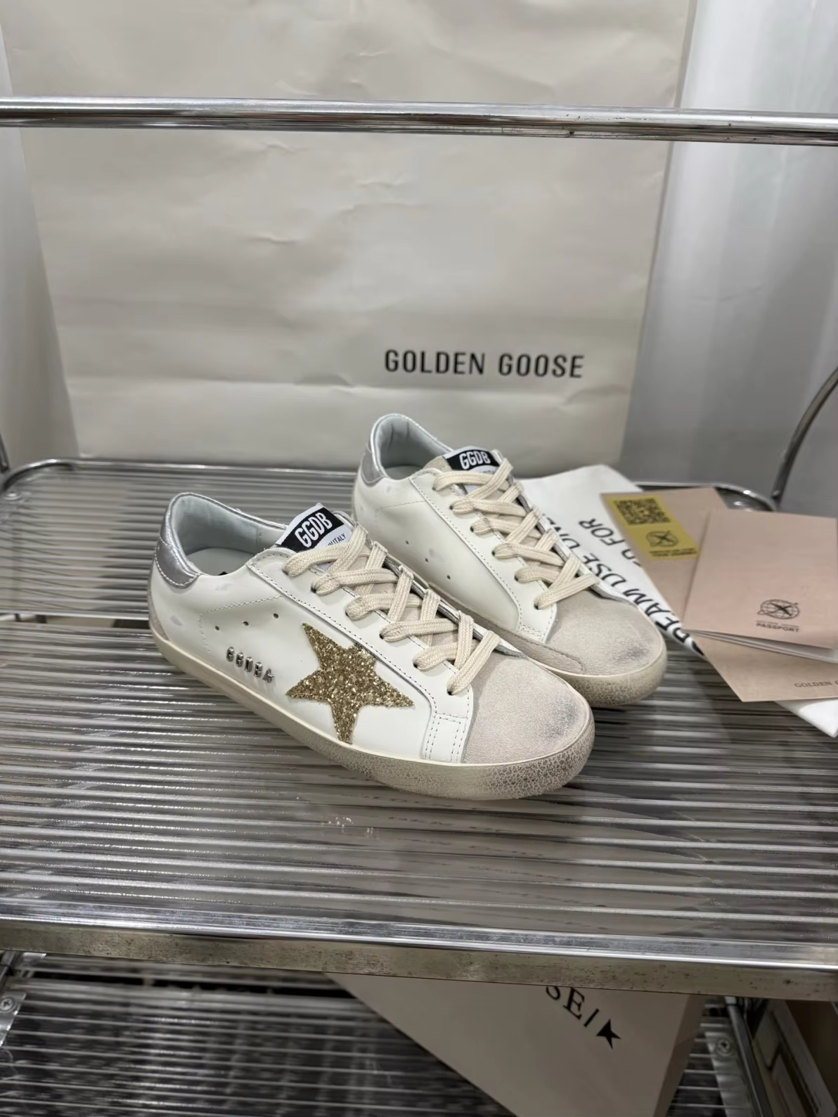 GG gold sneakers preorder