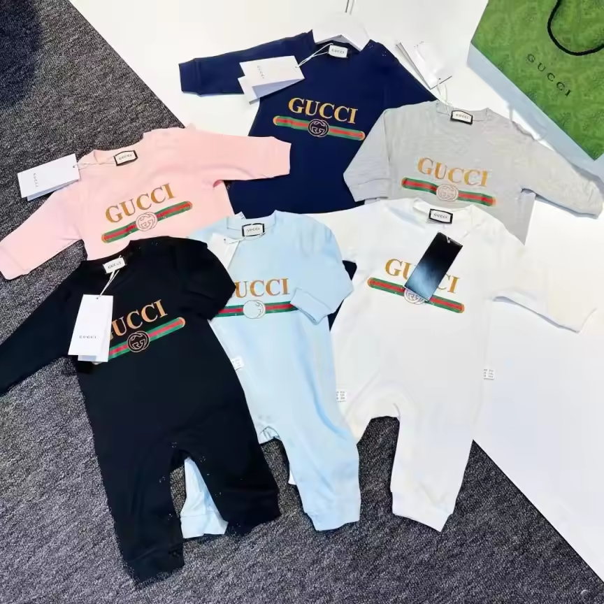 G baby cotton onesies preorder