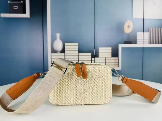 Straw P summer Rectangular Bag preorder
