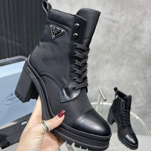 P Boots with heel preorder