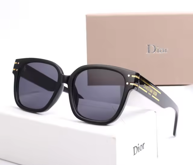 CD Black sunglasses in stock