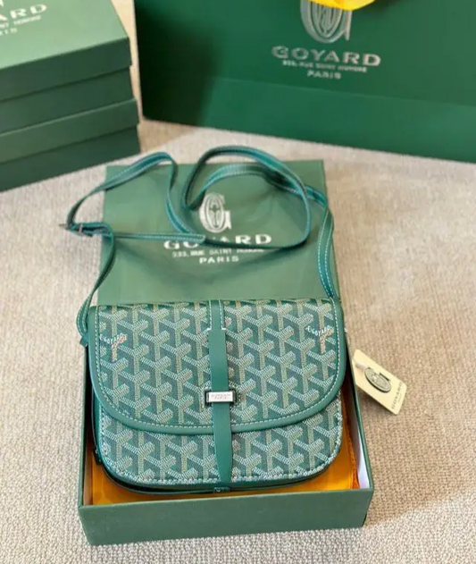 Green Gd leather Bag preorder 082