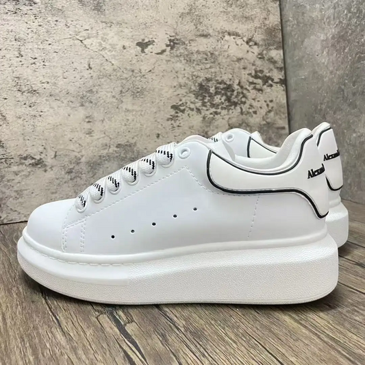 AM Sneakers women's white with black preorder