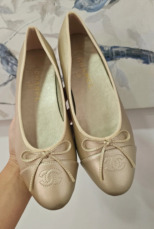 Gold C Flats preorder