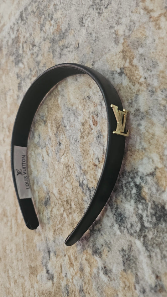 L black thin Headband preorder