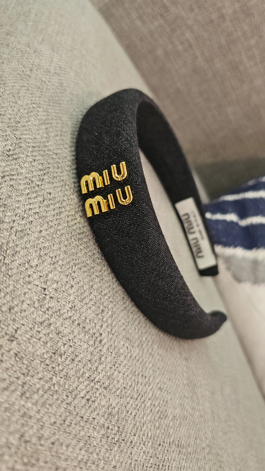 Denim MM Headbands 3 colors