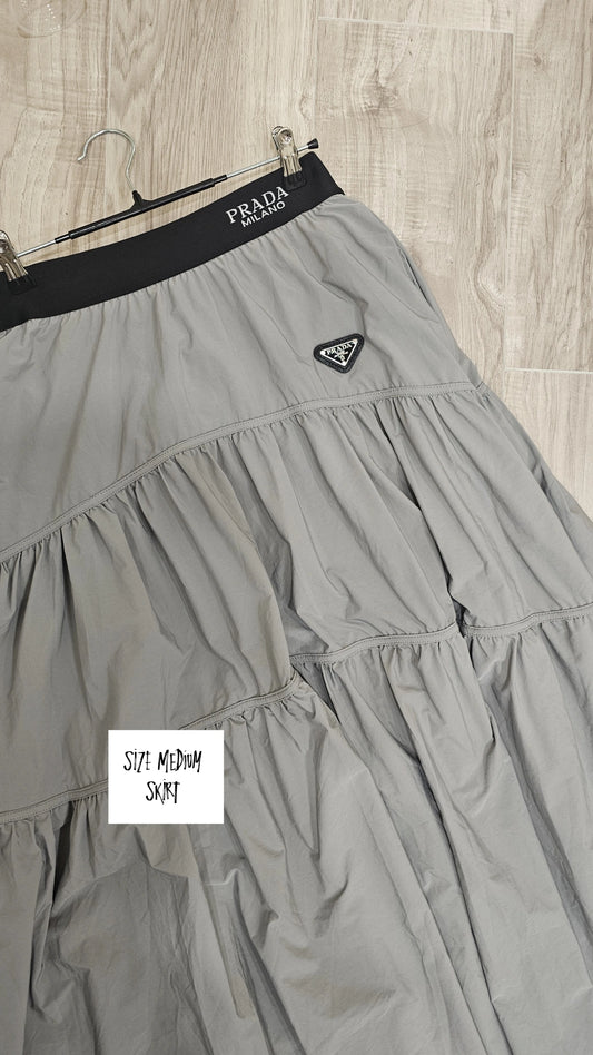 P Gray Skirt
