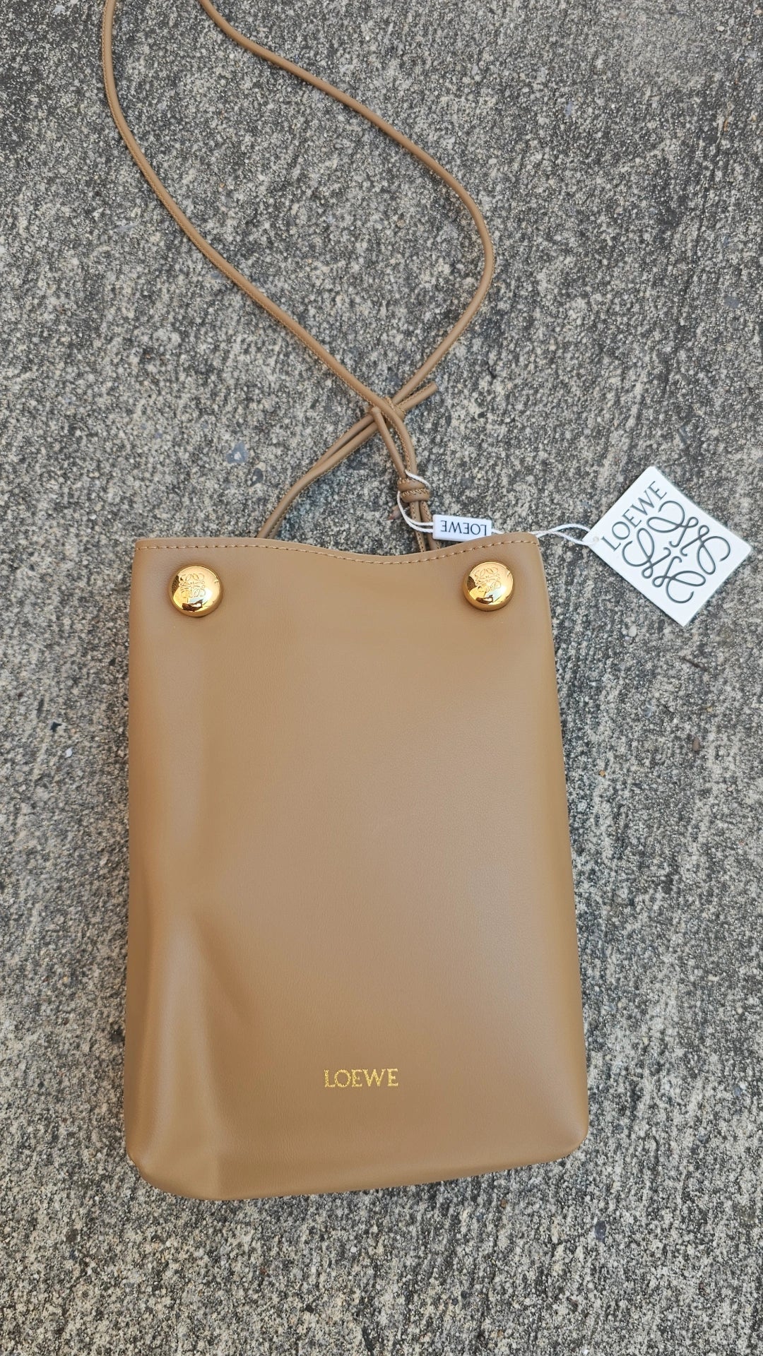 Lw Tan crossbody Bag