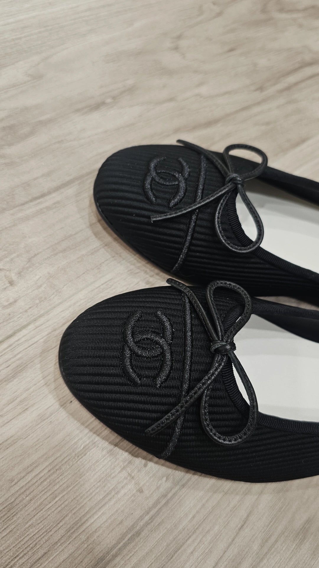 Corduroy Black C Flats preorder