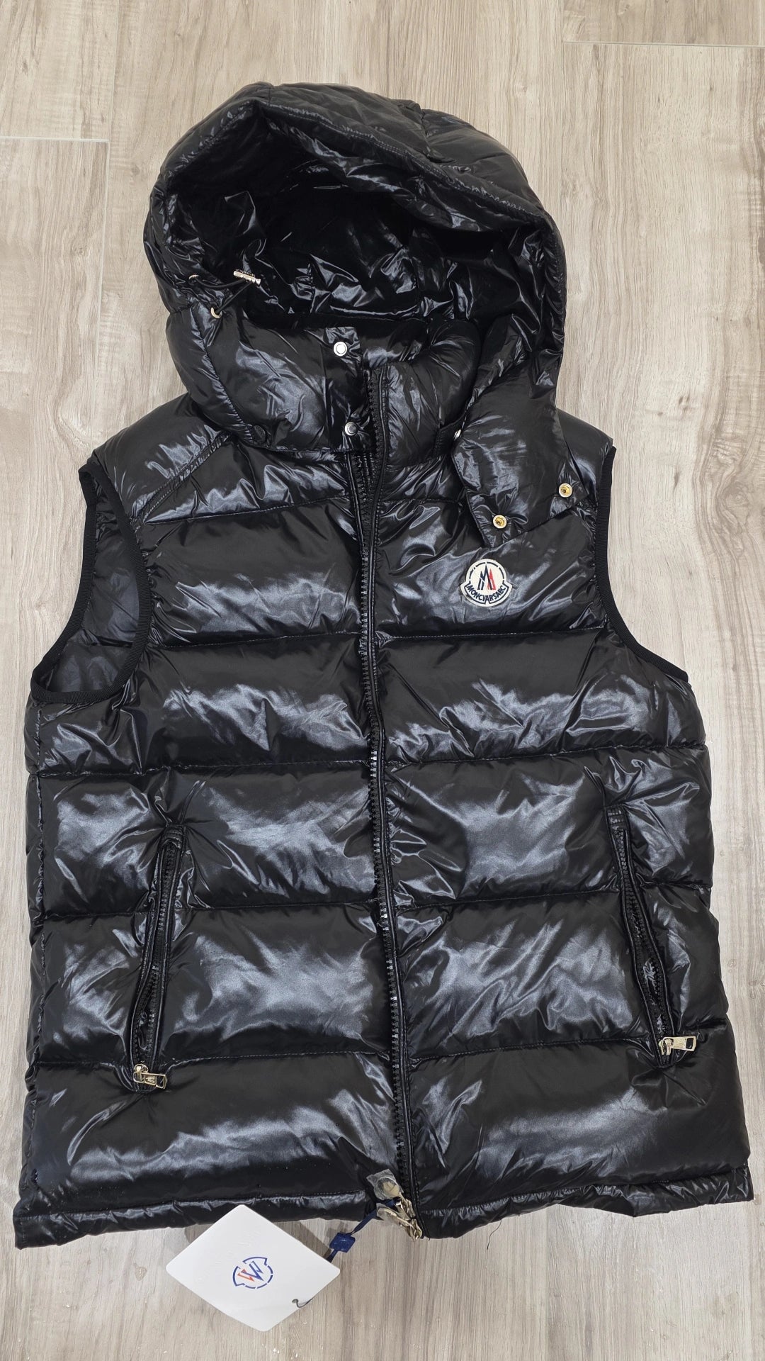 M down Black vest S/M and M/L