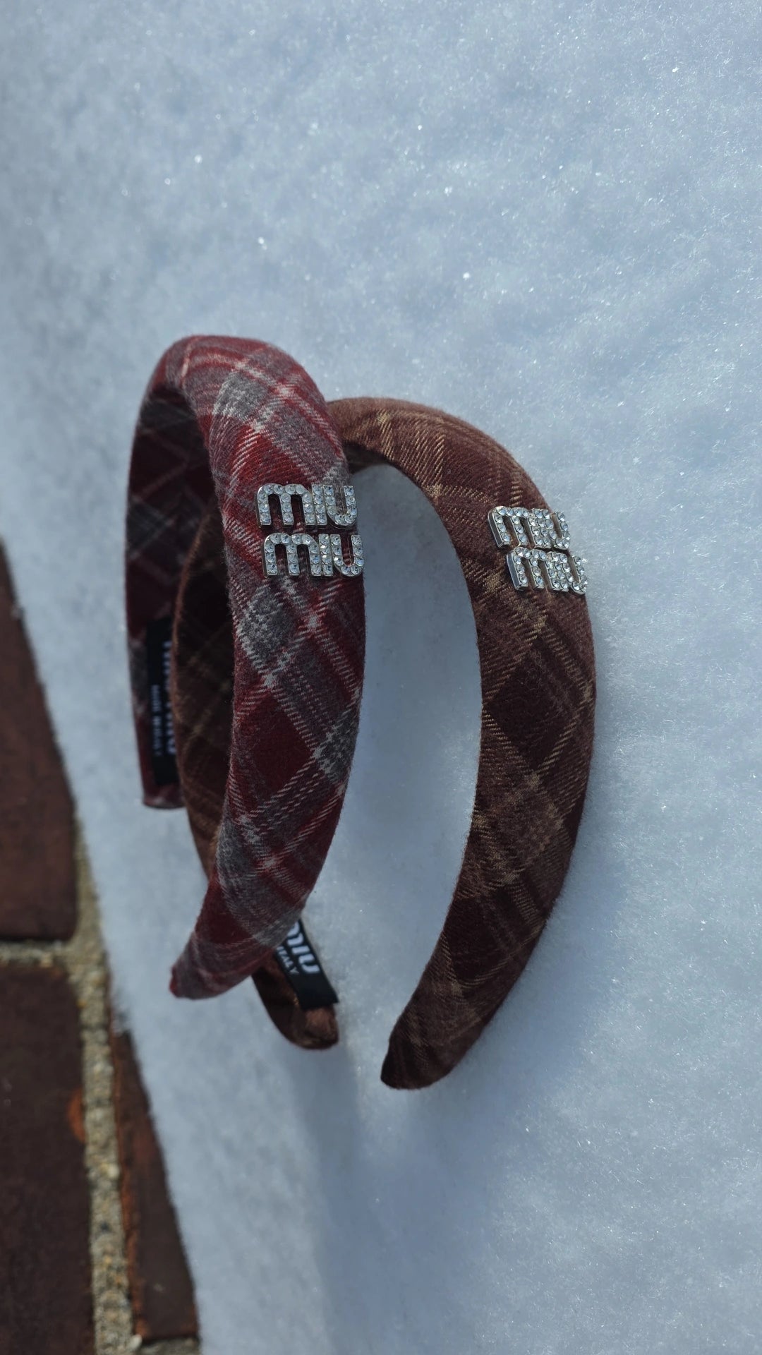 Brown and Red MM Headband
