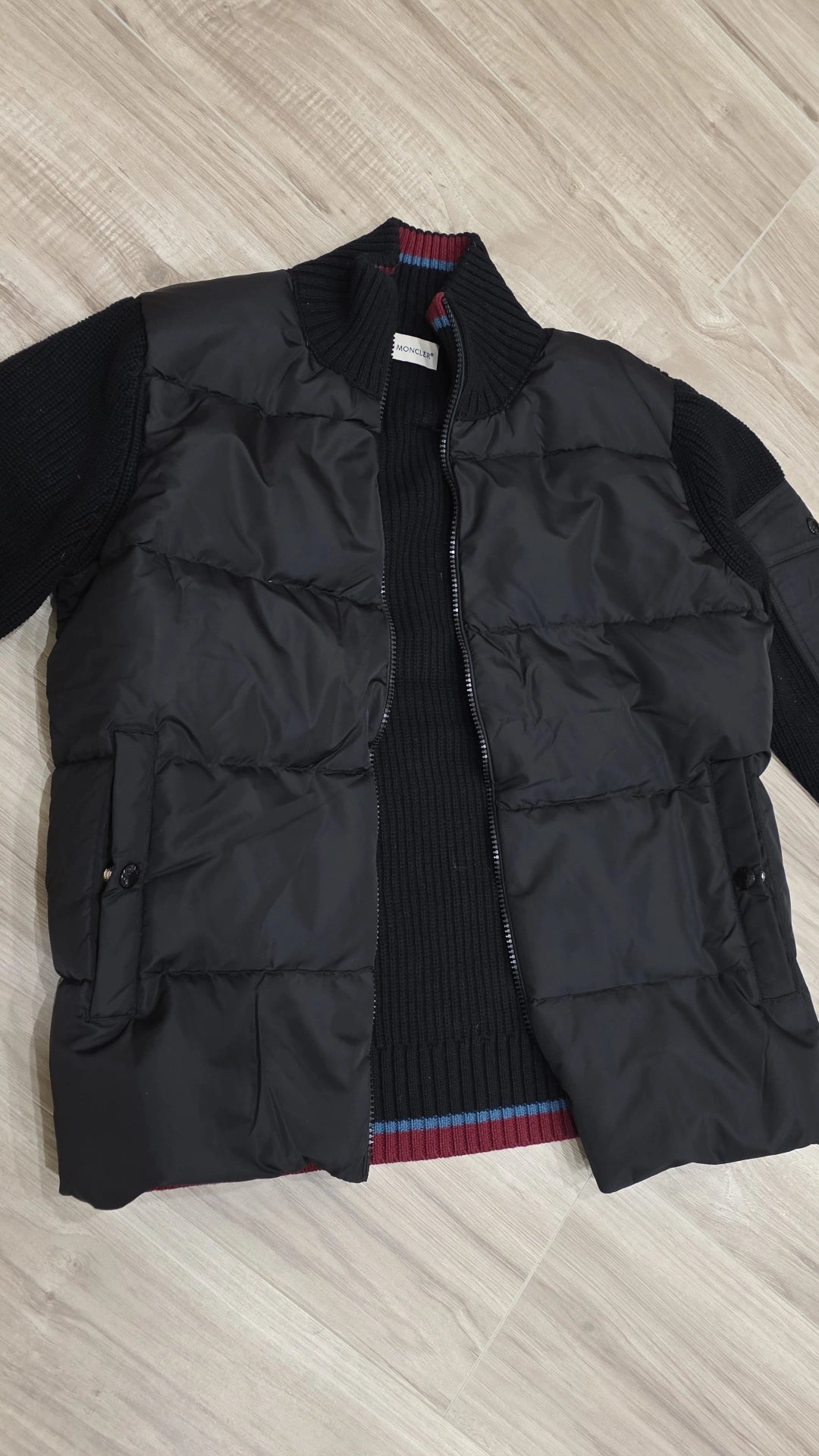 Mclr Black down jacket preorder