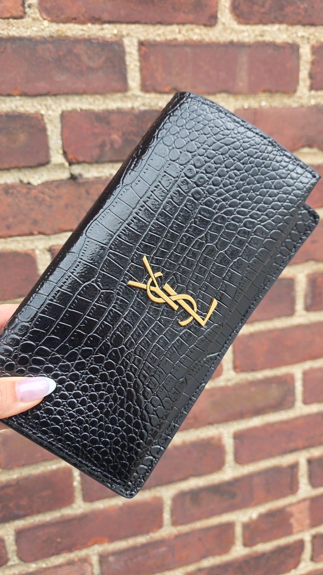Y Evening Bag Black/Gold