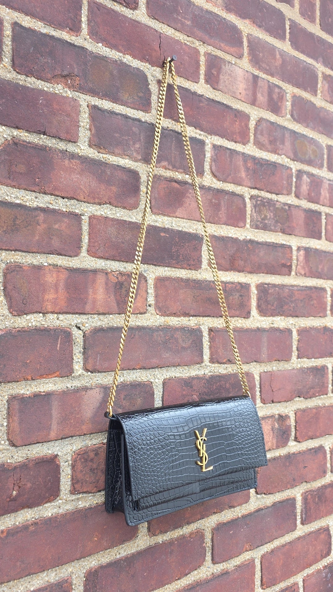 Y Evening Bag Black/Gold