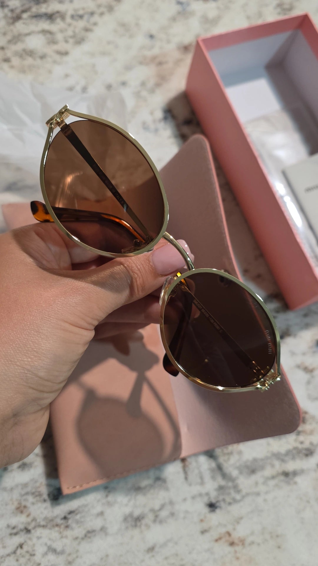 MM brown sunglasses in stock