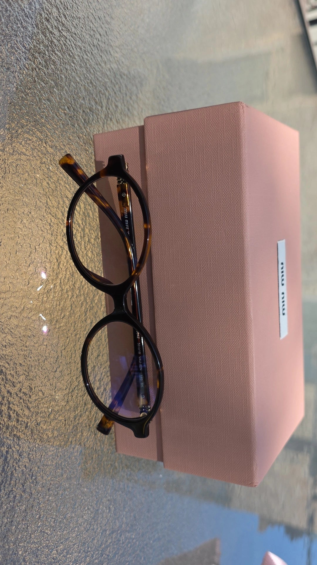 MM brown leopard glasses