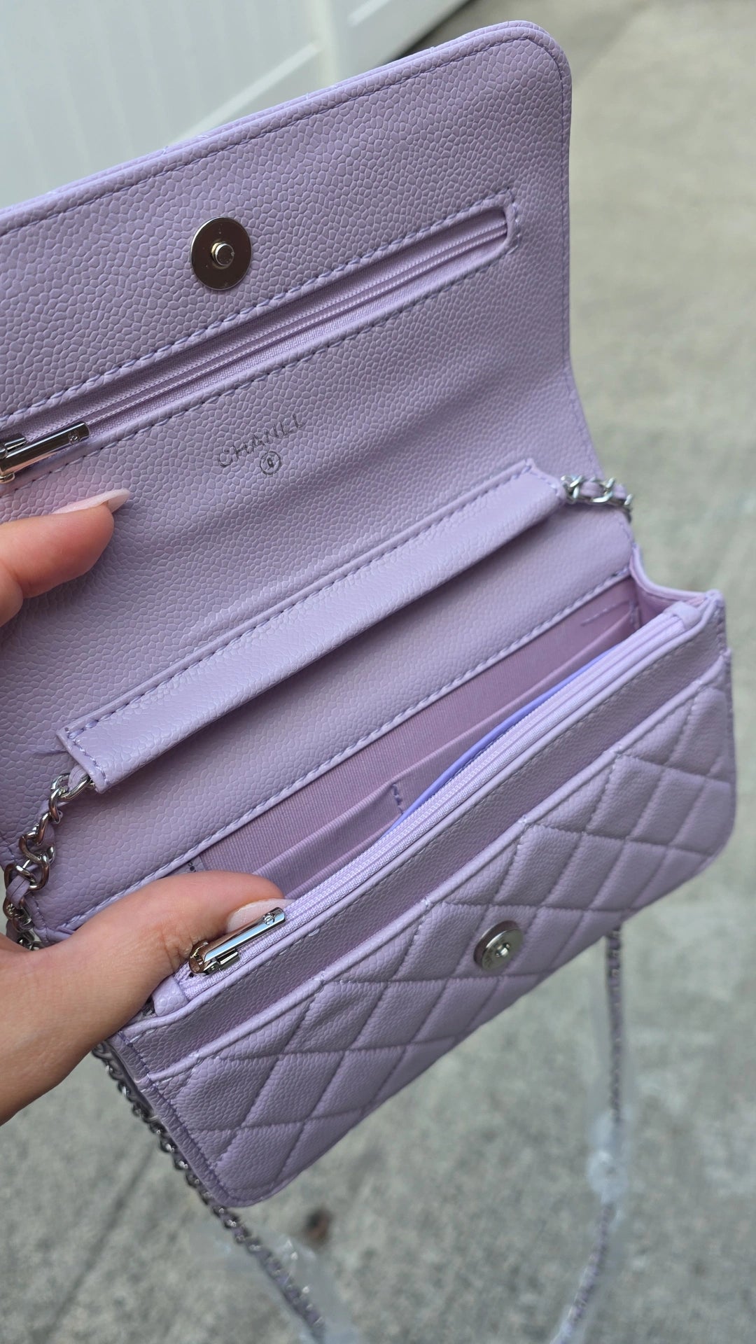 C wallet on chain crossbody bag 3 colors