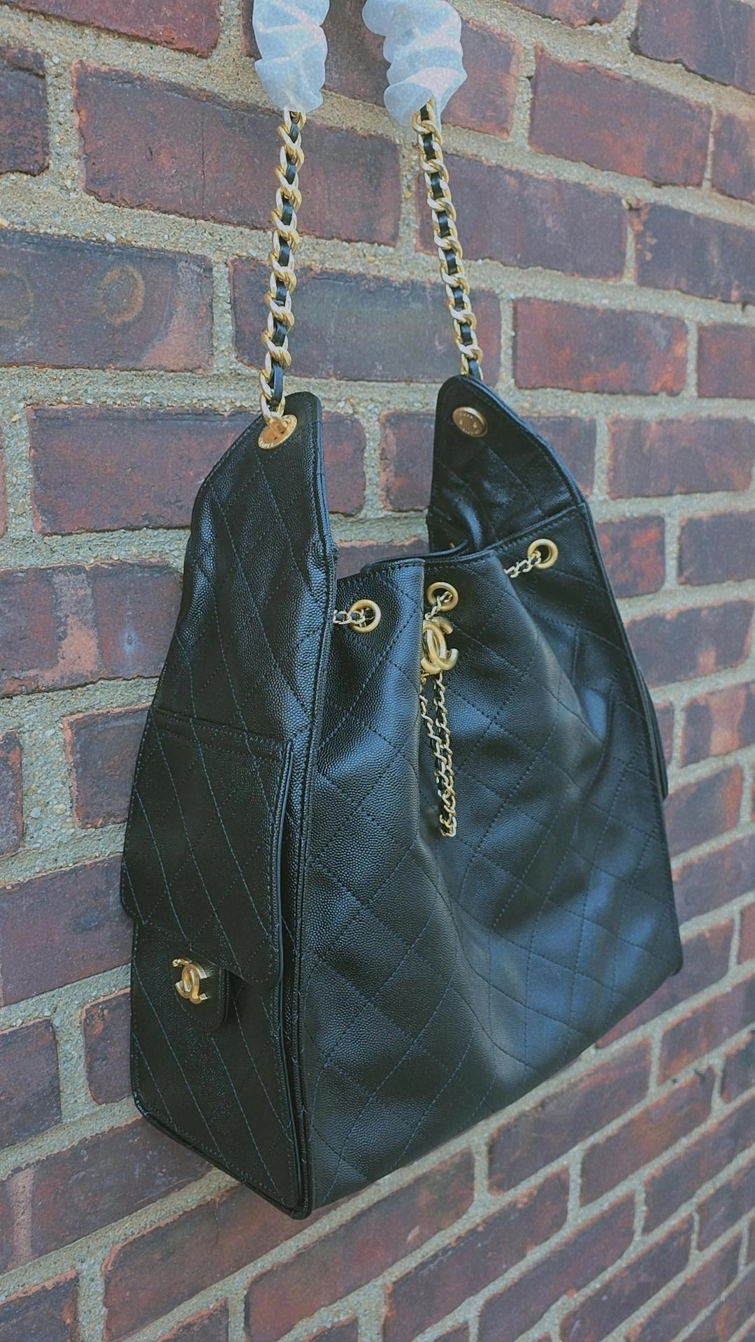 C Leather Bag 2 sizes preorder