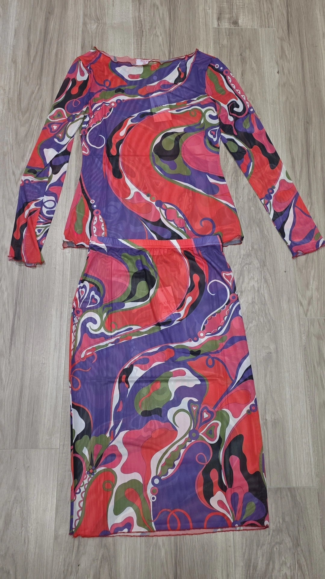 Purple/Red Cover up Set preorder