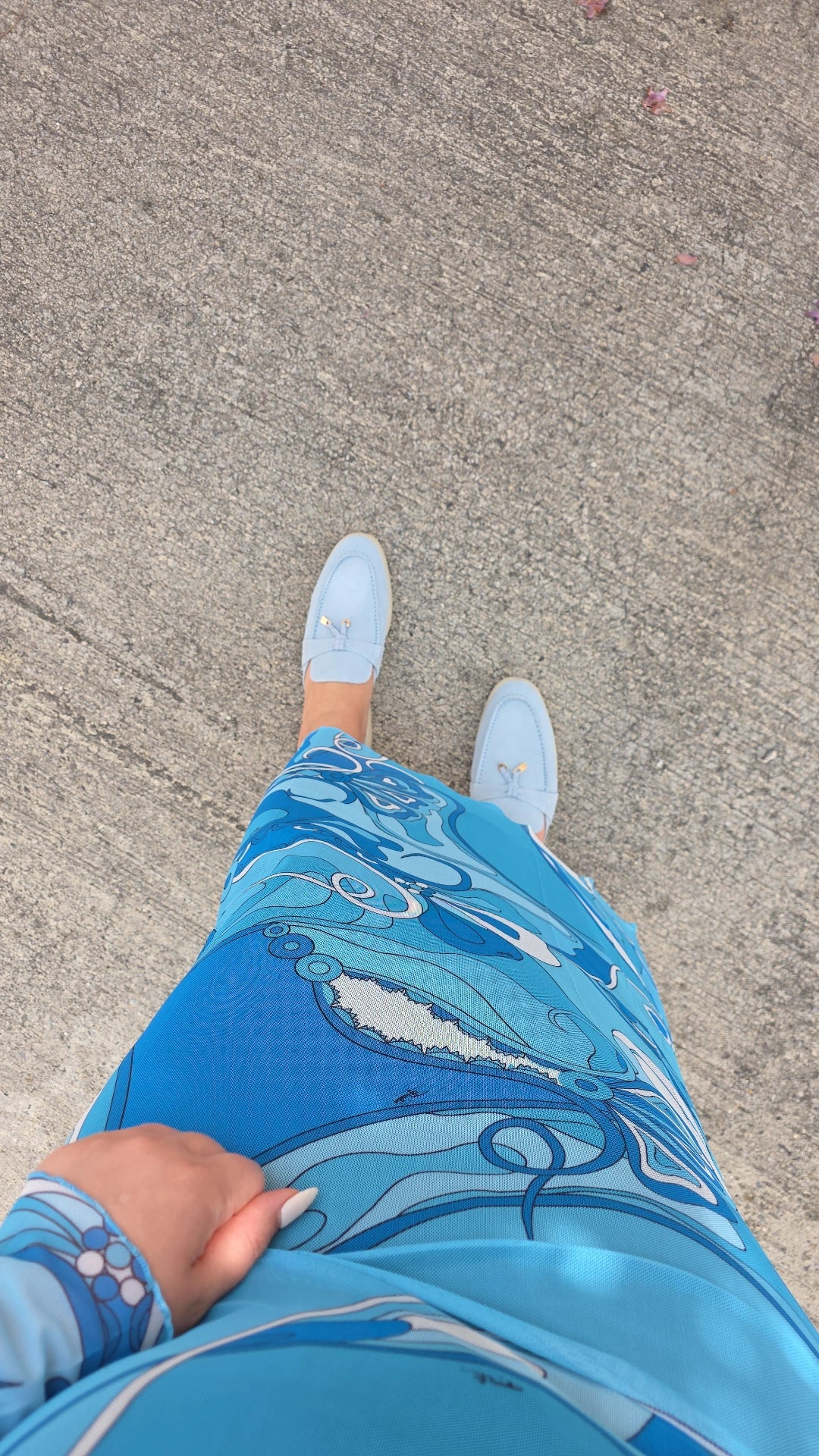Blue Stretchy Pc Beach Dress preorder