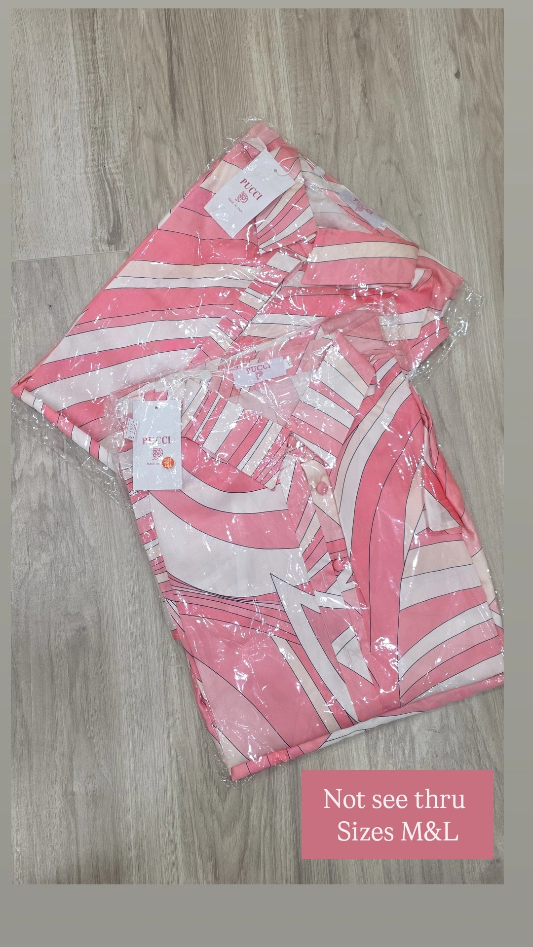 Pink Pc Set Not see Through preorder