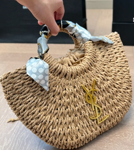 Y Wicker Summer Bag crossbody 23x19cm preorder