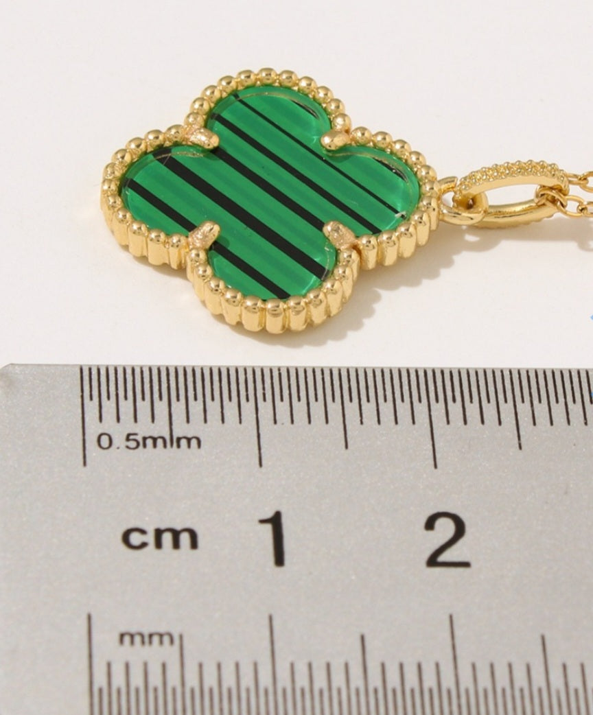 Black Gold plated V necklace