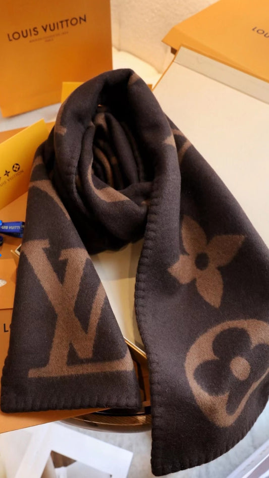 L Brown Scarf preorder