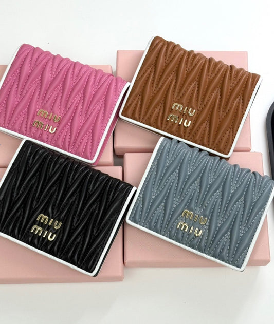 MM leather wallets 4 colors preorder