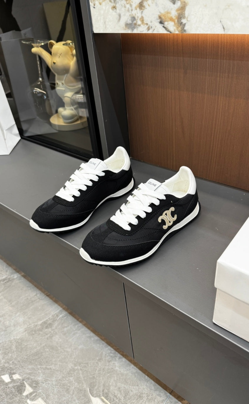 Cel black sneakers preorder