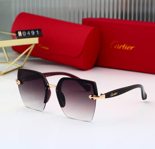 Red/Brown Carti Sunglasses preorder