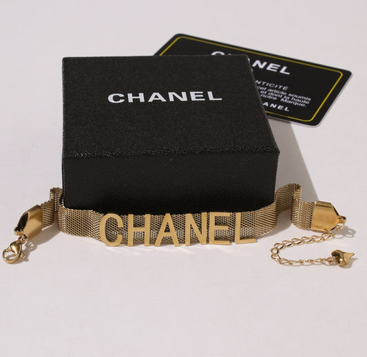 Mesh Cici Bracelet Gold Plated in stock