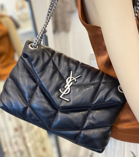 Y Large Black/Silver Bag