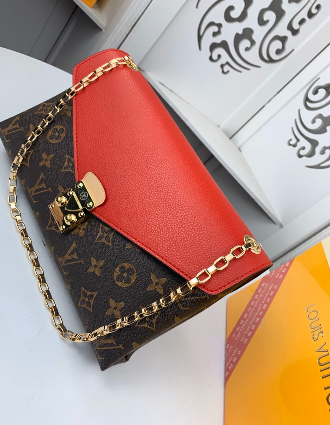Red Jenny Leather Bag preorder