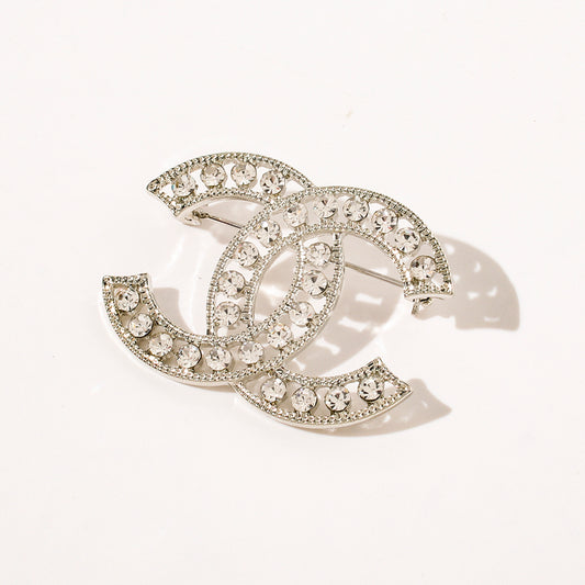 Olivia Silver Stone Brooch